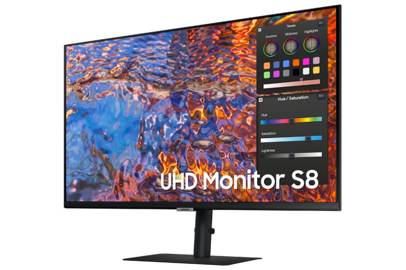 High res Monitor S8 right