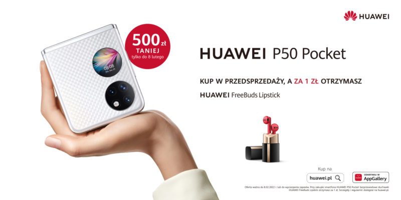 KV PrzedsprzedaÅ¼ Huawei P50 Pocket
