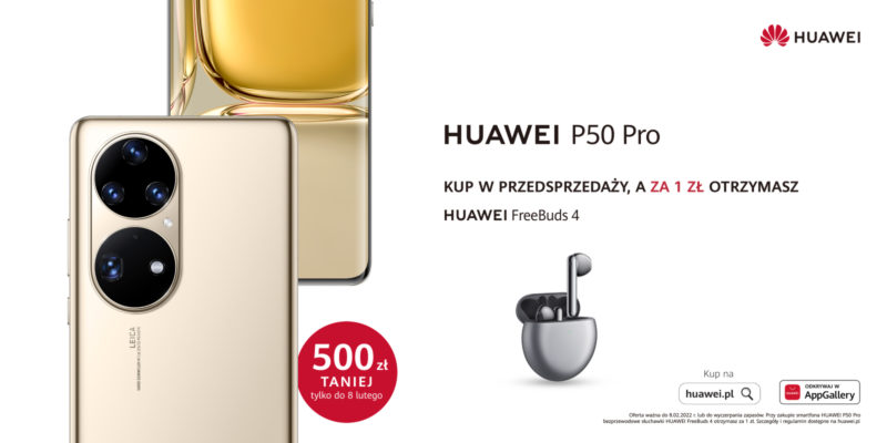 KV PrzedsprzedaÅ¼ Huawei P50 Pro