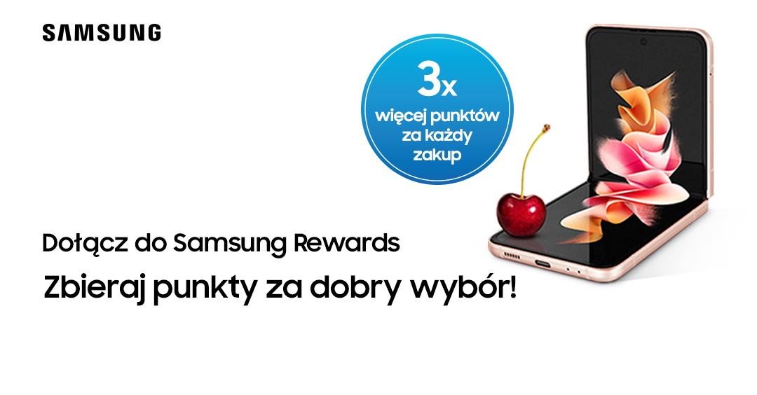 Punkty za dobry wybór: nowy program „Samsung Rewards”, premiujący aktywność w sklepie internetowym Samsung