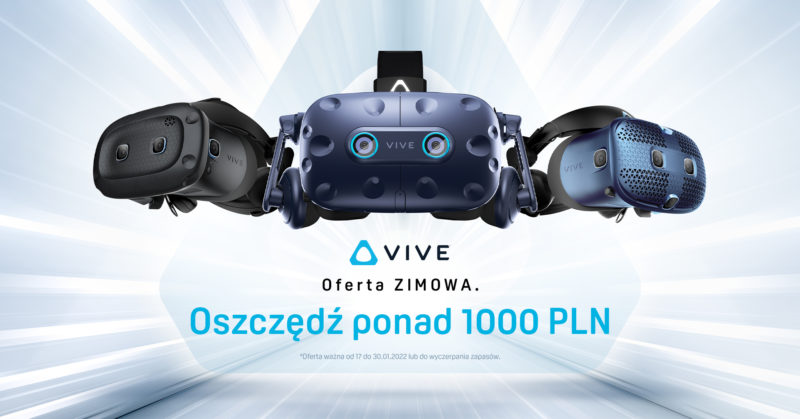 Zimowa Oferta VIVE dla miłośników VR
