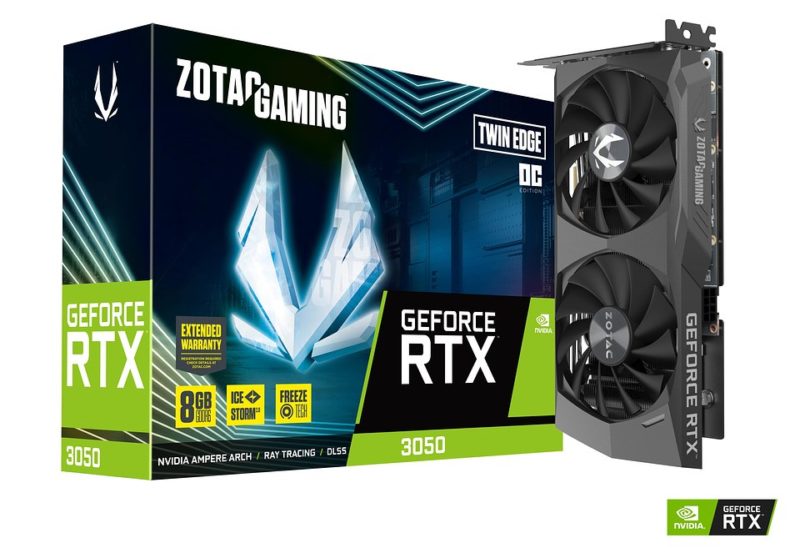 ZOTAC prezentuje serię ZOTAC GAMING GeForce RTX 3050 i następną generację ZBOX Magnus Mini PC