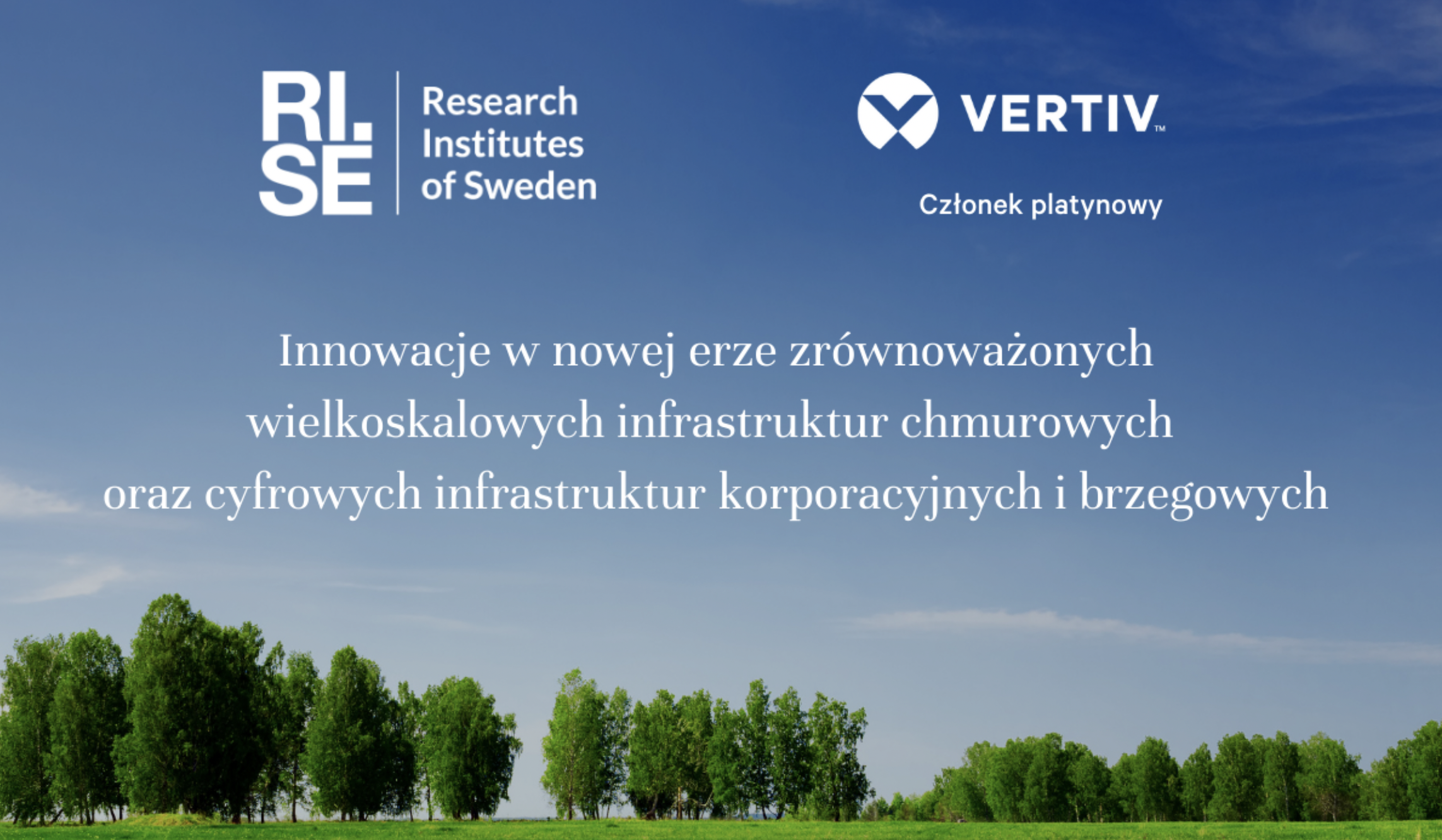 Vertiv dołącza do programu partnerskiego RISE w celu opracowania zrównoważonych technik dla centrów danych