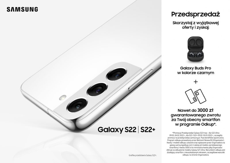 Pre Order  S22 S22 v2 poziom