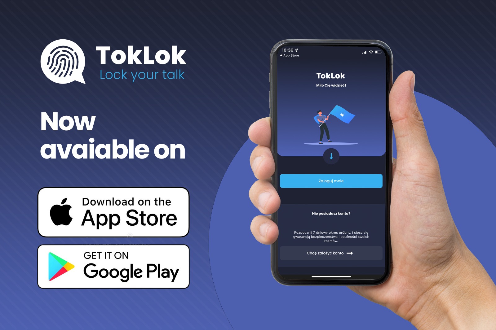 TokLok - najbezpieczniejszy komunikator mobilny jest już dostępny w App Store oraz Google Play