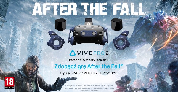 VIVE Pro 2 i After The Fall VR w wyjątkowej promocji