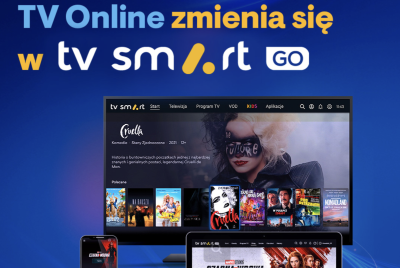 Vectra prezentuje TV Smart GO – nową odsłonę aplikacji umożliwiającą mobilny dostęp do rozrywki