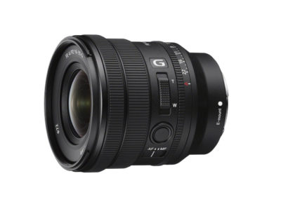 Sony zapowiada najlżejszy na świecie obiektyw szerokokątny z elektryczną regulacją zoomu i stałą przysłoną F4 z serii G Lens™: FE PZ 16–35 mm F4 G