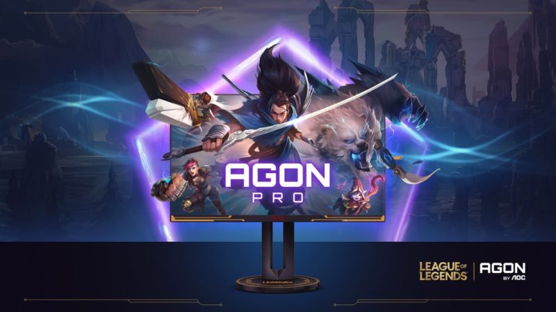 Pierwszy oficjalny monitor League of Legends – AGON PRO AG275QXL