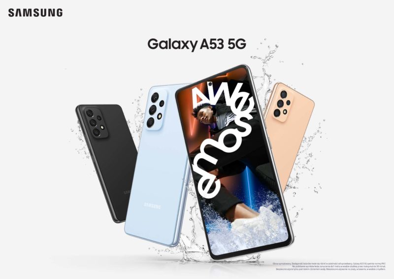 Galaxy A53 5G i Galaxy A33 5G – innowacje Galaxy jeszcze bardziej dostępne