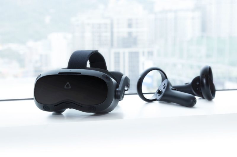 VIVE Focus 3 on a desk 2