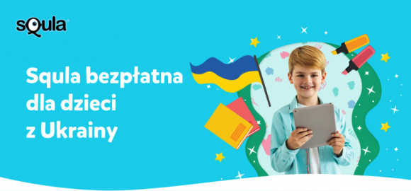 Bezpłatny dostęp do platformy edukacyjnej Squla dla dzieci z Ukrainy
