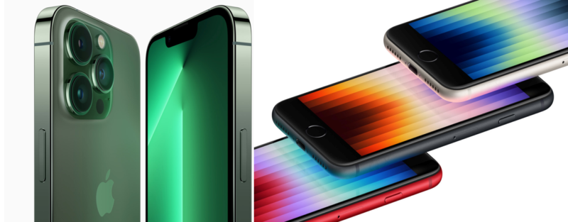 najnowsze smartfony se3 oraz nowe kolory iphone 13 juz w przedsprzedazy w t mobile