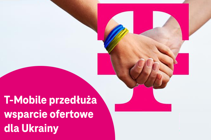 T-Mobile przedłuża wsparcie ofertowe dla Ukrainy