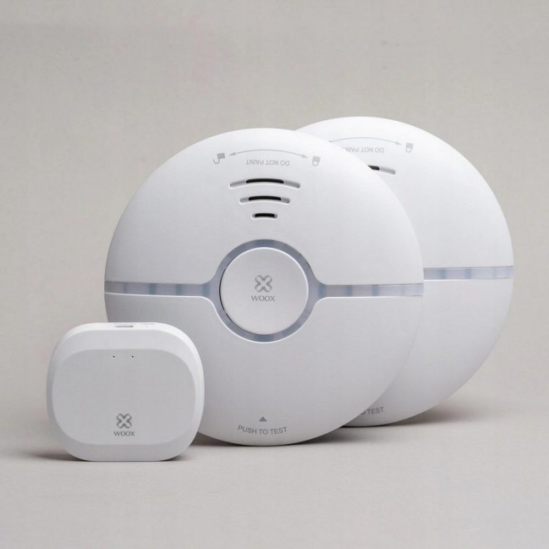 zestaw smart czujnikow wykrywania dymu r7074 zigbee 1