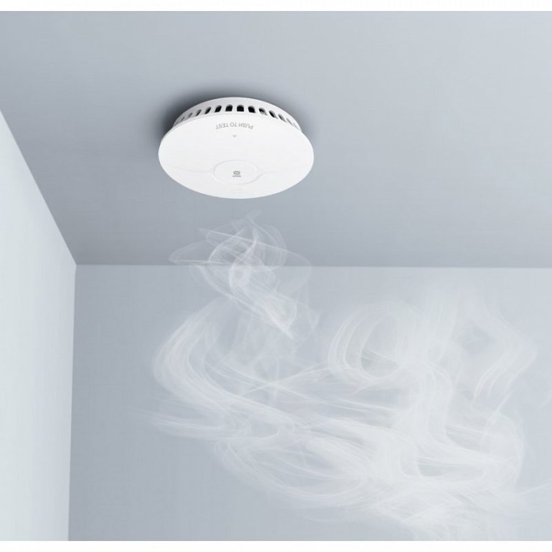 zestaw smart czujnikow wykrywania dymu r7074 zigbee