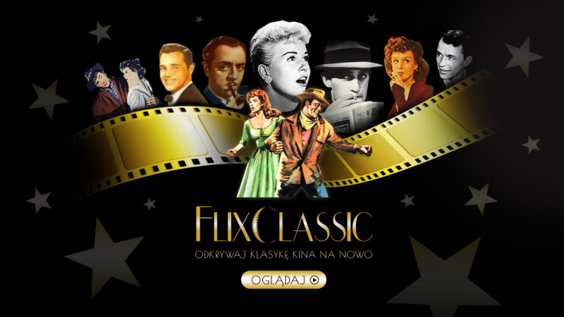 Startuje FlixClassic − platforma VOD z klasyką kina z całego świata w jakości HD