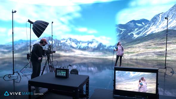 HTC VIVE przestawia VIVE MARS CAMTRACK, pierwsze gotowe rozwiązanie do produkcji wirtualnej 