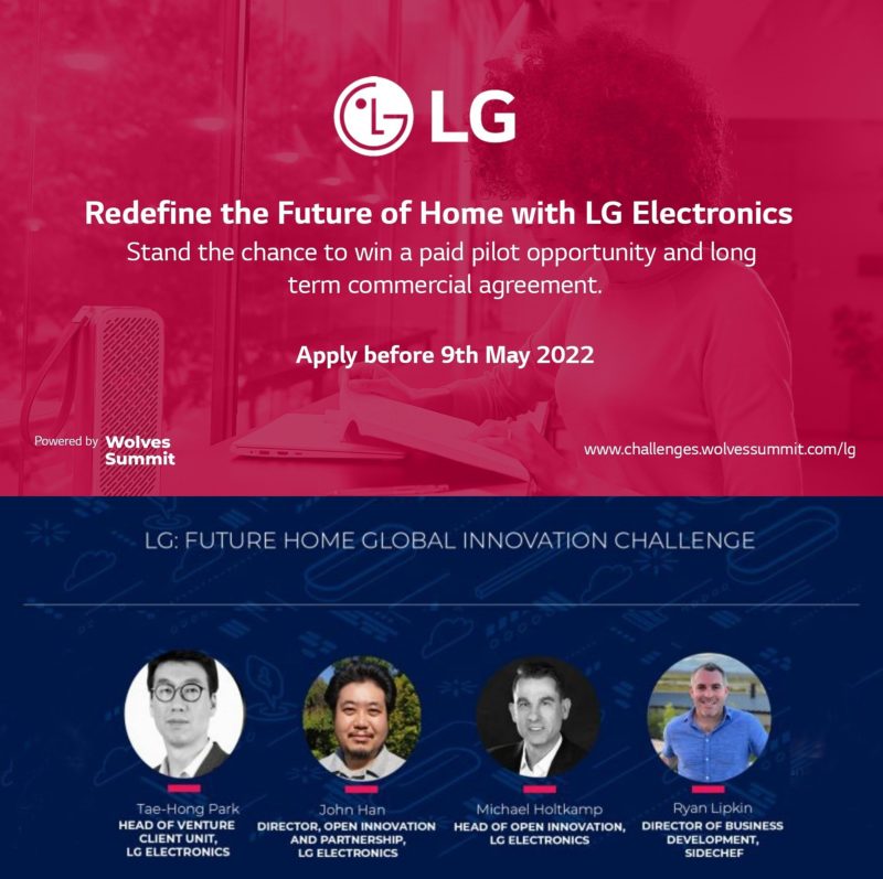 Na konferencji Alpha Wolves Summit LG przedstawia projekt „Future Home Global Innovation Challenge”