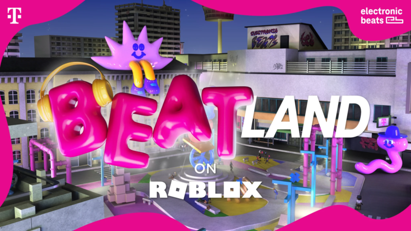 telekom electronic beats otwiera beatland   wirtualny swiat rozrywki w robloxie