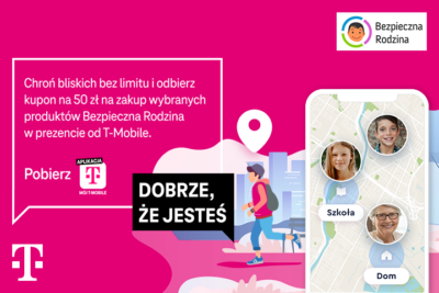 Odbierz usługę „Bezpieczna Rodzina” na 30 dni w prezencie od T-Mobile