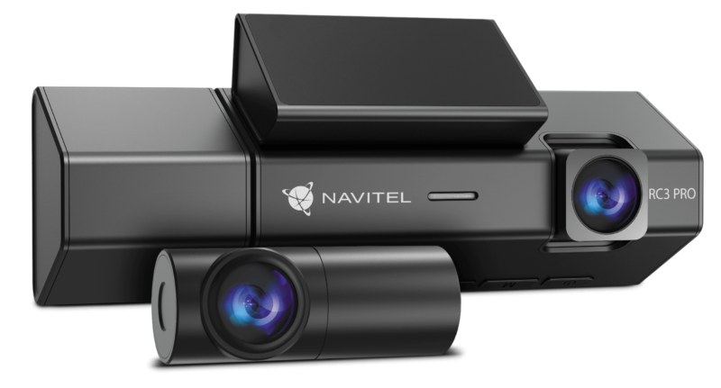 NAVITEL RC3 PRO – wideorejestrator samochodowy z trzema kamerami dla pełnej ochrony podczas jazdy