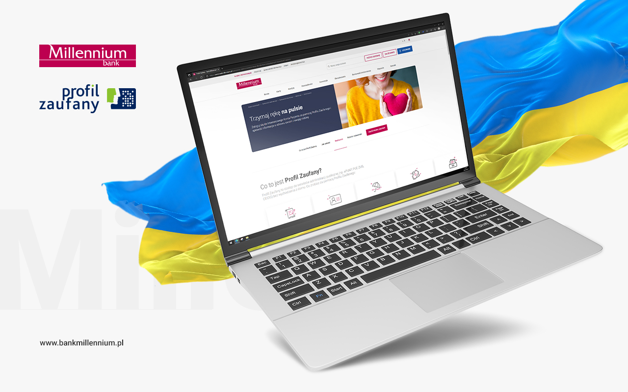 Profil Zaufany dla obywateli Ukrainy dostępny w Banku Millennium