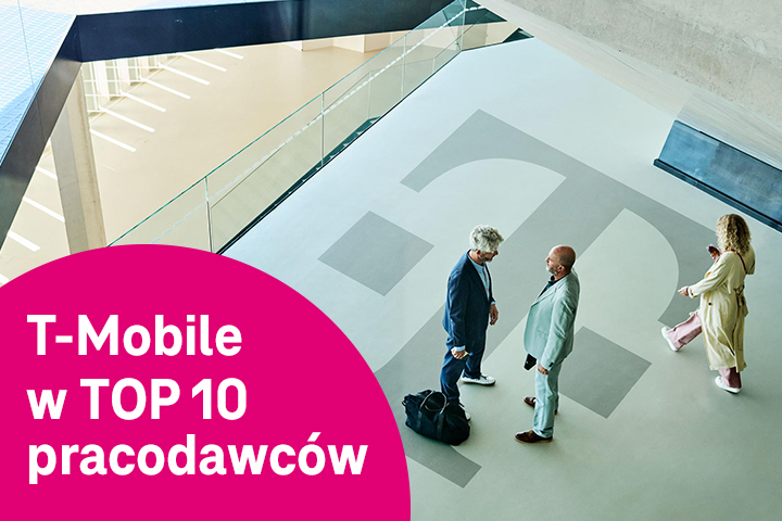 T-Mobile w Top 10 najlepszych pracodawców w Polsce według rankingu „Wprost”