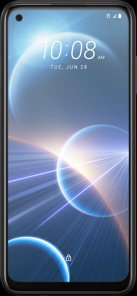 HTC Desire 22 pro Front Flowing Black