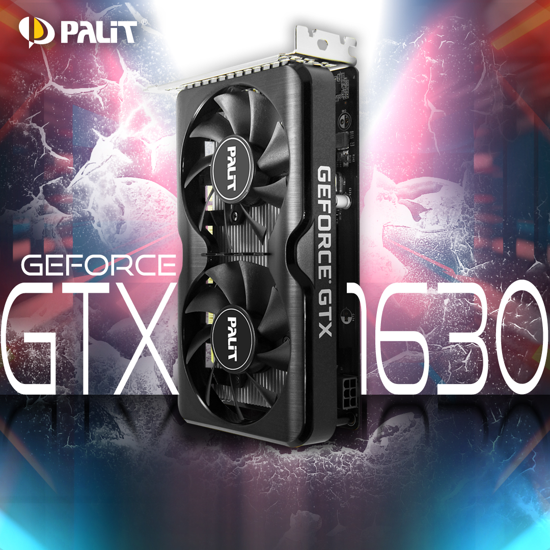 Premiera kart Palit GeForce GTX 1630 z serii Dual oraz Gainward GeForce GTX 1630 z serii Ghost