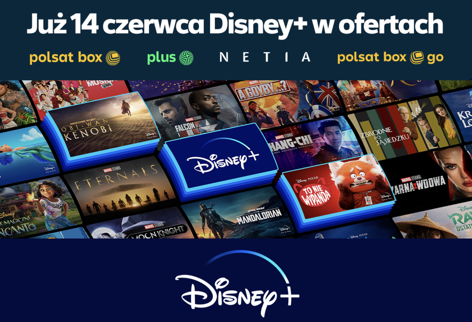 Disney+ w ofertach Polsat Box, Plusa, Netii i Polsat Box Go. Bez opłat nawet przez dwa lata