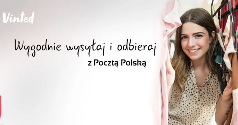 Przesyłki z Vinted teraz także w sieci punktów odbioru Poczty Polskiej