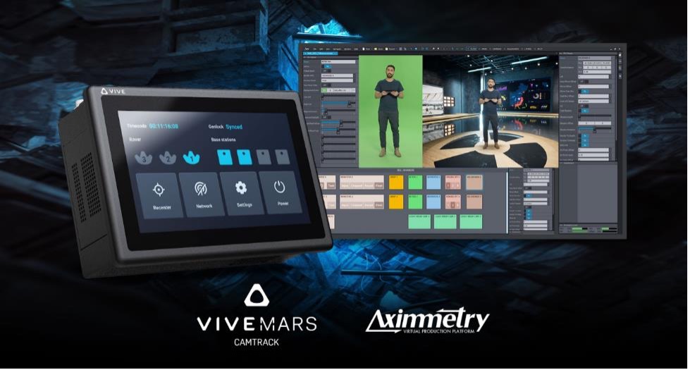 Integracja VIVE Mars CamTrack z oprogramowaniem Aximmetry przynosi korzyści dla rozwoju wirtualnej produkcji