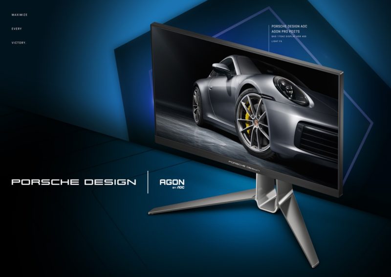 PD27S – stylowy monitor dla graczy od Porsche Design i AGON by AOC