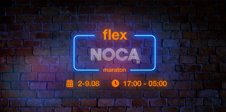Maraton Flex Nocy w Orange Flex