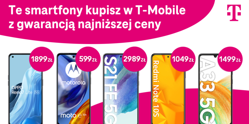 gwarancja najnizszej ceny smartfonow w t mobile