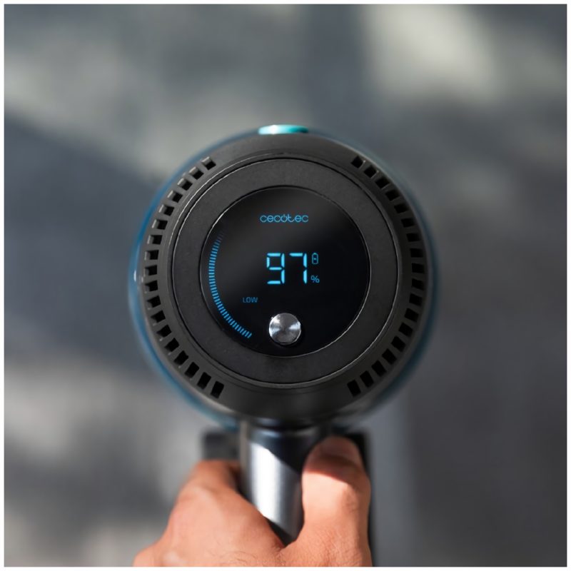 odkurzacz cecotec conga rockstar 1500 ergo wet wyswietlacz