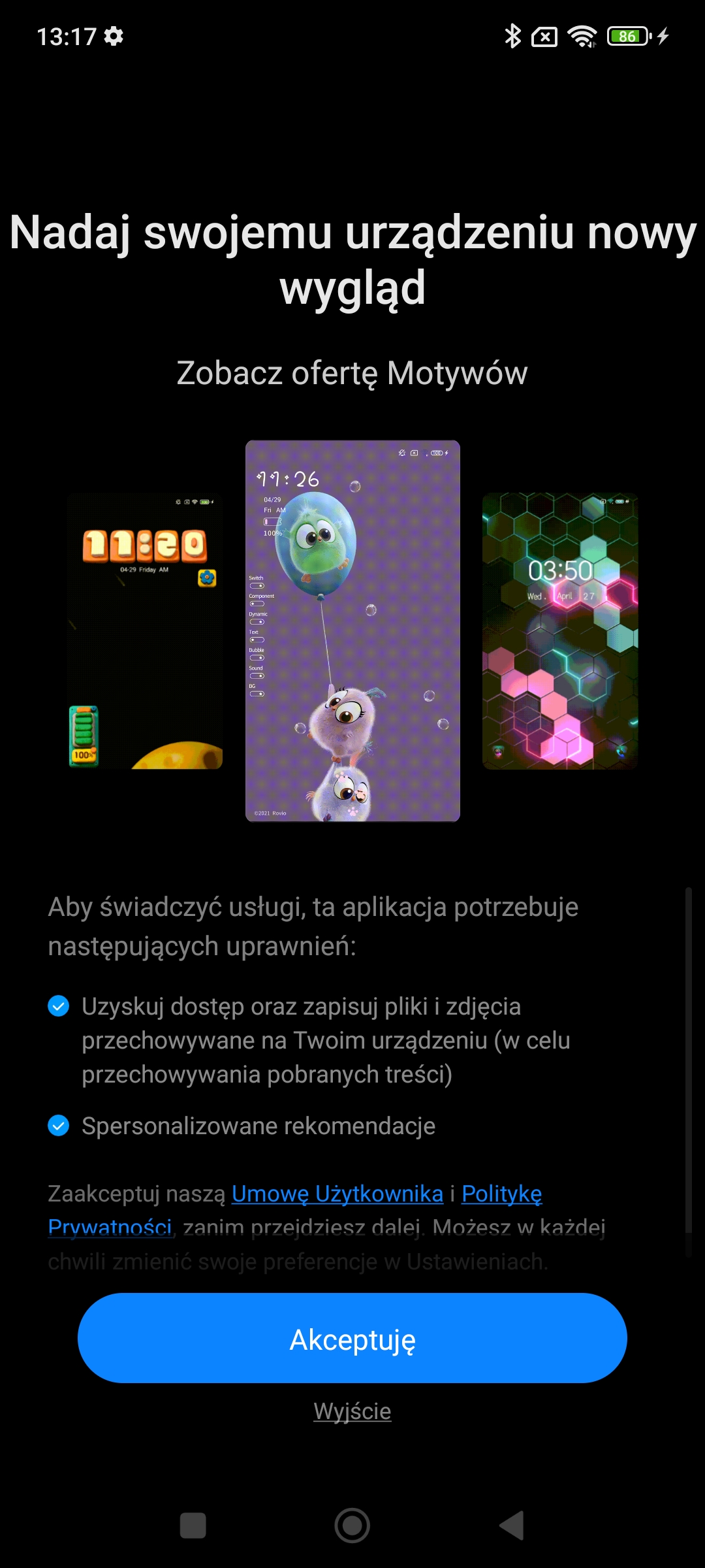 Screenshot 2022 07 24 13 17 31 114 com.android.thememanager