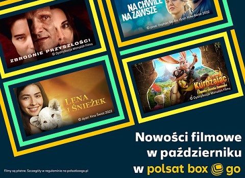 Najnowsze kinowe hity w Polsat Box Go