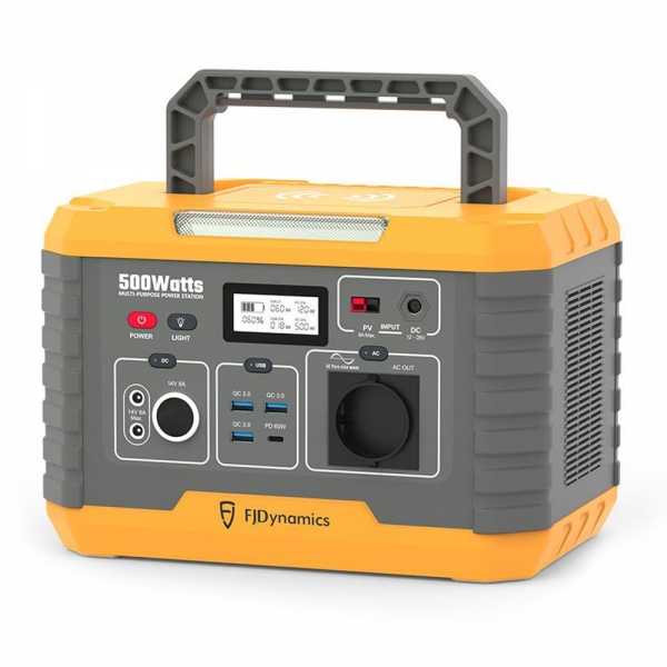 przenosna stacja zasilania fjdynamics powersec mp500 520wh500w