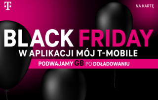 Black Friday w T-Mobile na kartę i Heyah: doładuj konto i zgarnij podwójną porcję gigabajtów!