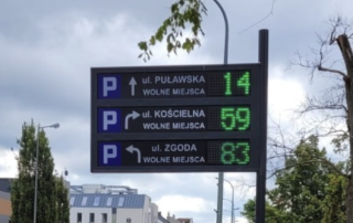 Emitel rozbudował system inteligentnych parkingów w Piasecznie