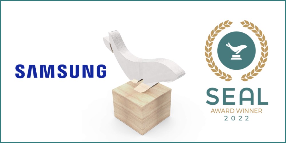 Samsung Electronics laureatem nagrody SEAL 2022 dla zrównoważonego biznesu za ponowne wykorzystywanie tworzyw sztucznych zanieczyszczających oceany