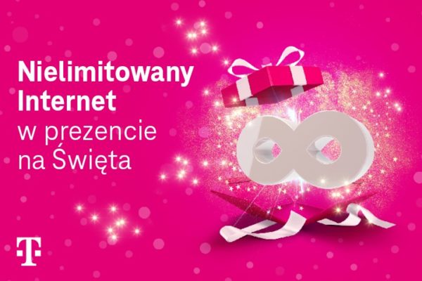 Aktywuj nielimitowany internet w prezencie na Święta od T-Mobile