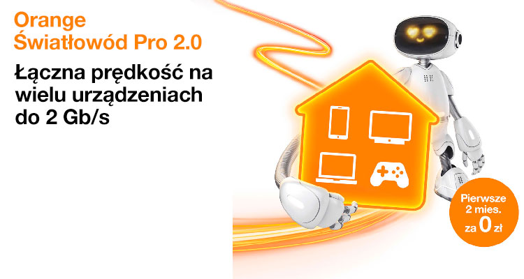 Światłowód Pro 2.0 w Orange
