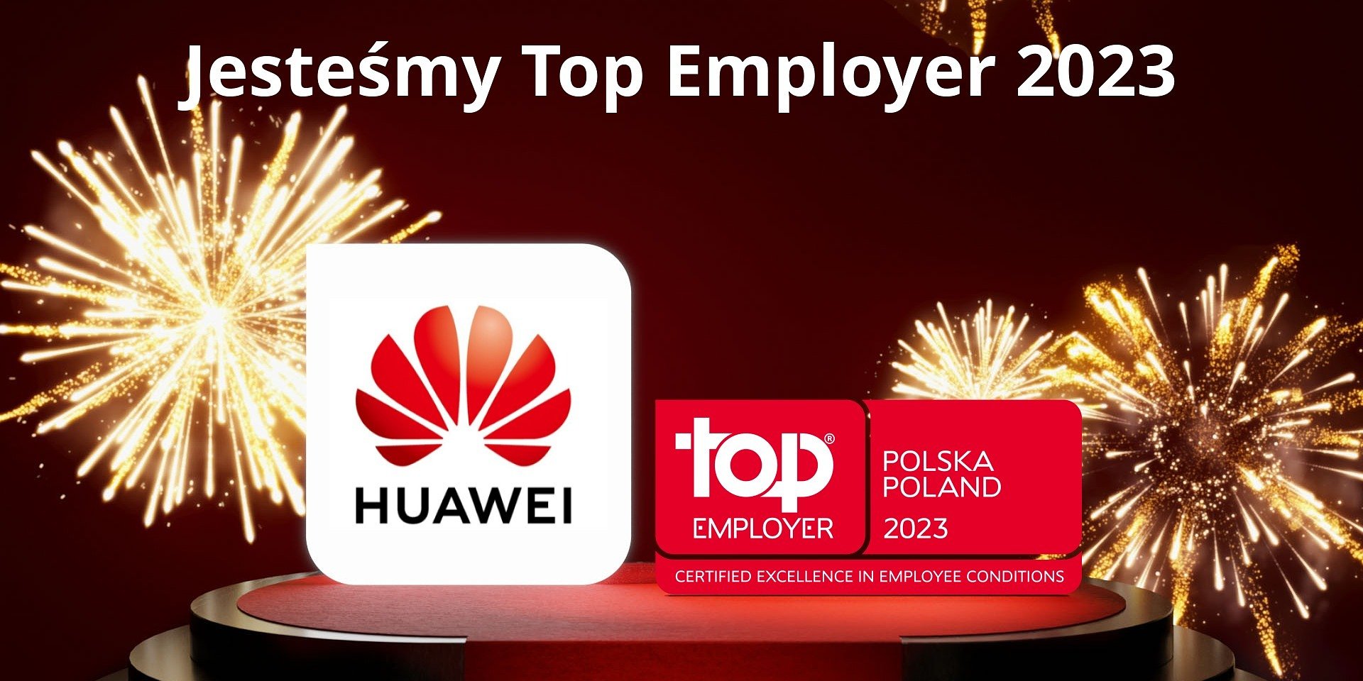 Huawei Polska po raz trzeci z rzędu otrzymał certyfikację Top Employers Polska