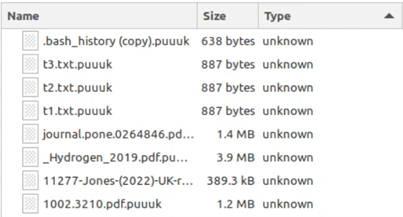 Grafika 1. Pliki zaszyfrowane przez Monti