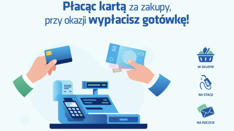 Poczta Polska udostępnia klientom dwukrotnie zwiększony limit wypłat gotówkowych w ramach usługi cash-back