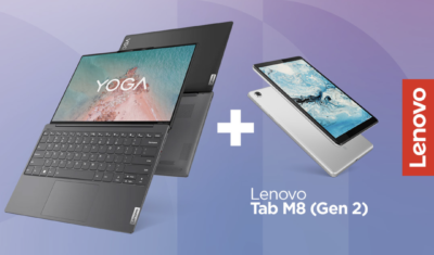 Nowy rok z Lenovo – do każdego laptopa serii Yoga, tablet Lenovo Tab M8 w prezencie