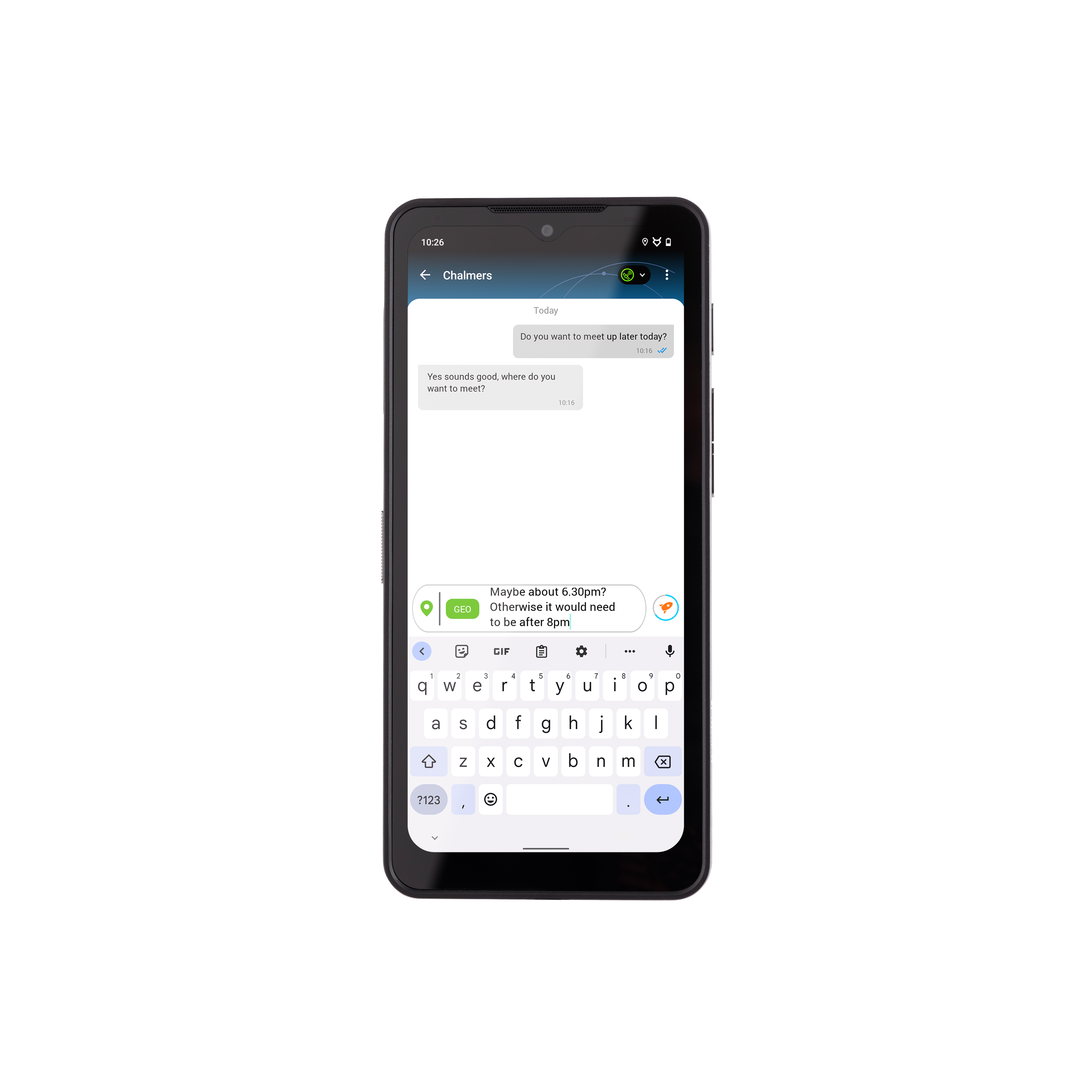 Cat S75   Bullitt Satellite Messenger   Location Share